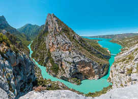 La cote d'Azur et les Gorges du Verdon